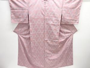 毘沙門亀甲模様織り出し西陣お召着物